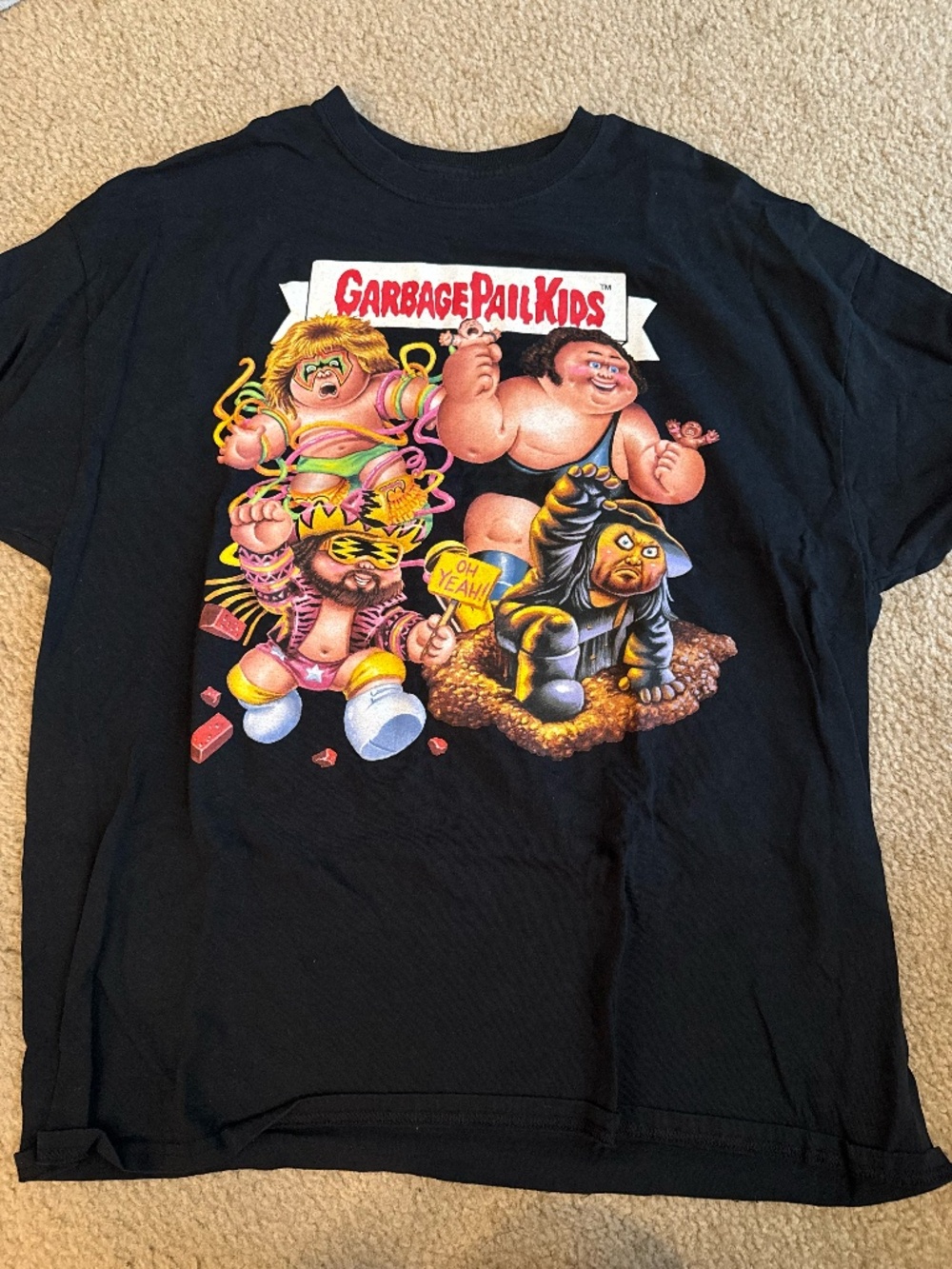 Garbage Pail Kids WWE Ripple Junction XL shirt